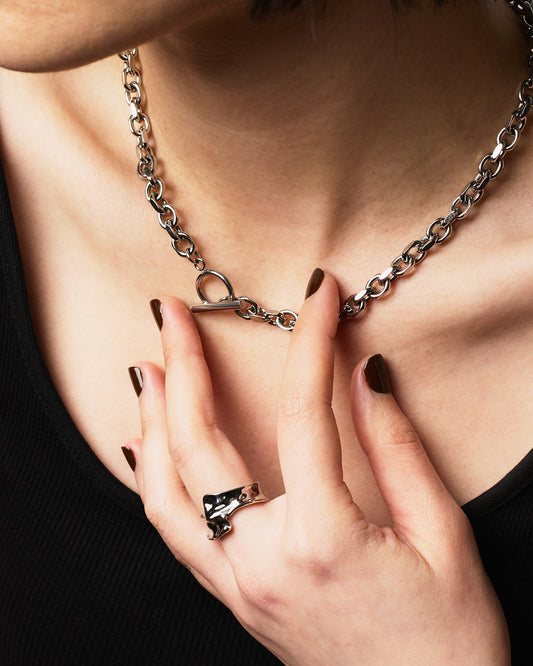 T-Bar Cable Necklace