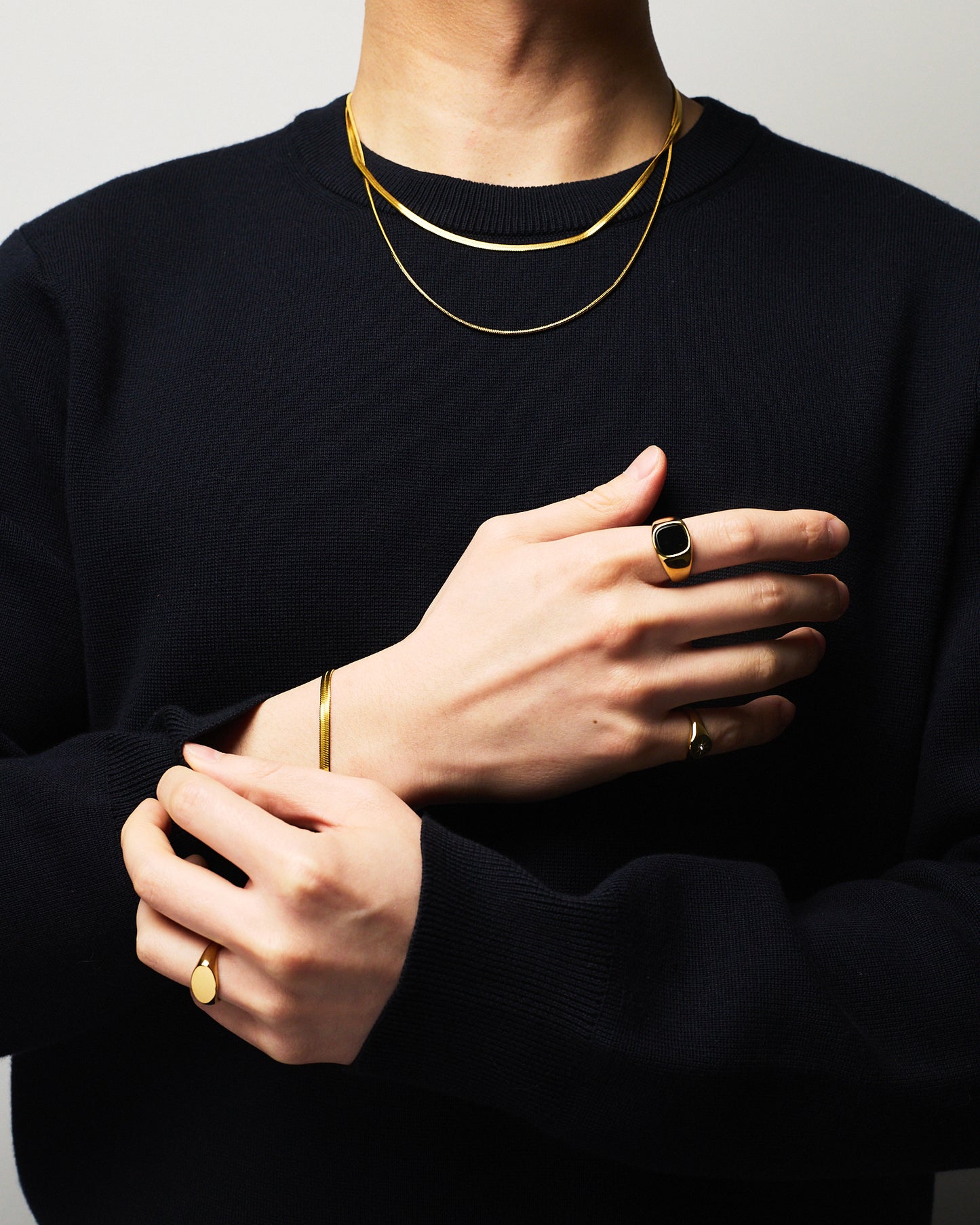 Flow Necklace Gold