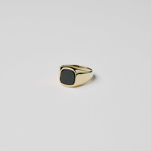 Noir Square Ring GOLD
