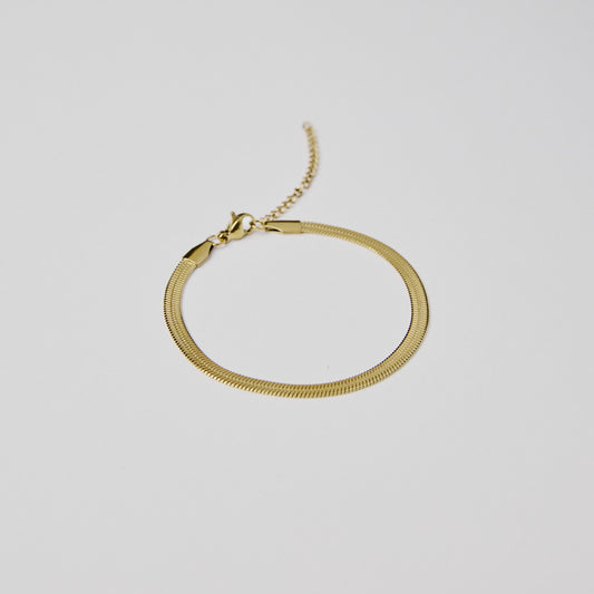 Herringbone Bracelet Gold
