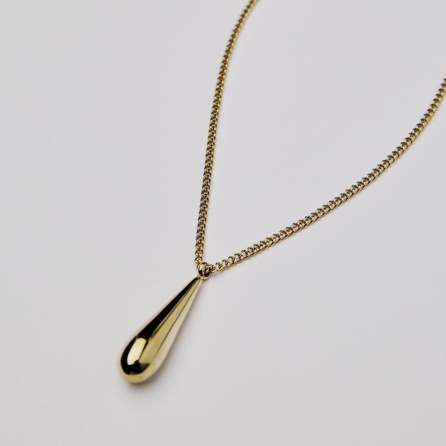 Dew Pendant Necklace Gold